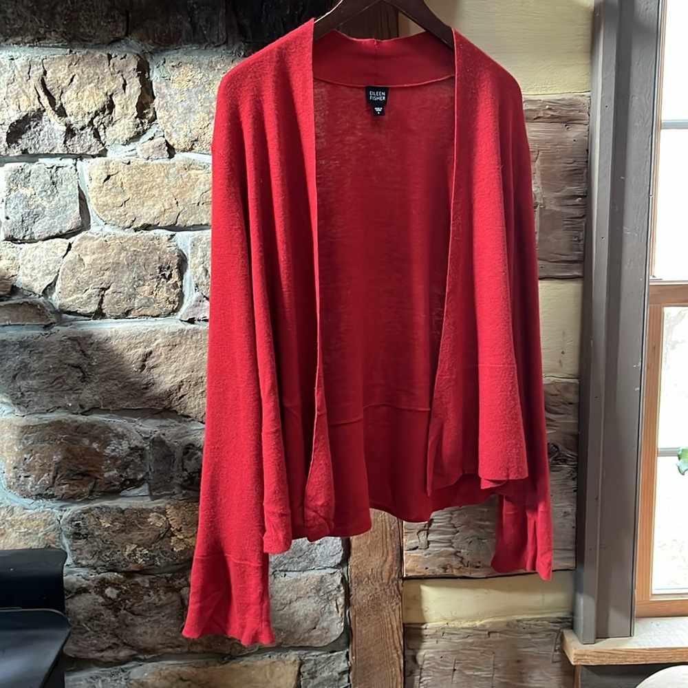 Eileen Fisher cashmere cardigan, large